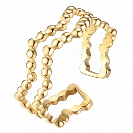 Inele Alexis Collection 18K Gold Plated - Inel Alexis Collection ALX88549 placat cu aur 18K