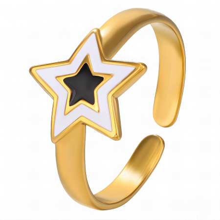 Inele Alexis Collection 18K Gold Plated - Inel Alexis Collection ALX88557 placat cu aur 18K