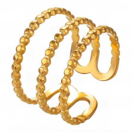 Inele Alexis Collection 18K Gold Plated - Inel Alexis Collection ALX88580 placat cu aur 18K