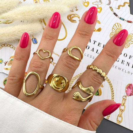 Inel Alexis Collection ALX88616 placat cu aur 18K [1]