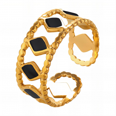 Inele Alexis Collection 18K Gold Plated - Inel Alexis Collection ALX88638 placat cu aur 18K