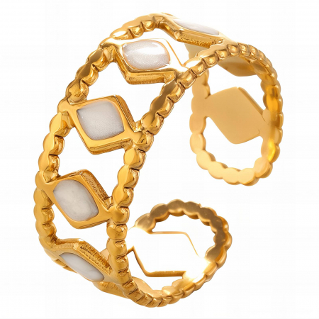 Inele Alexis Collection 18K Gold Plated - Inel Alexis Collection ALX88655 placat cu aur 18K