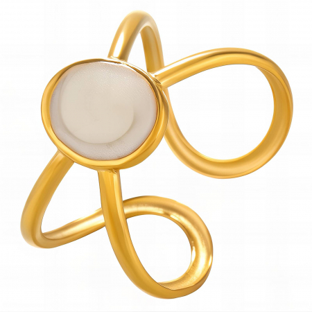 Inele Alexis Collection 18K Gold Plated - Inel Alexis Collection ALX88657 placat cu aur 18K
