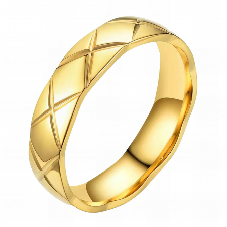 Inele Alexis Collection 18K Gold Plated - Inel Alexis Collection ALX89546 placat cu aur 18K