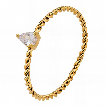 Inele Alexis Collection 18K Gold Plated - Inel Alexis Collection ALX89589 placat cu aur 18K