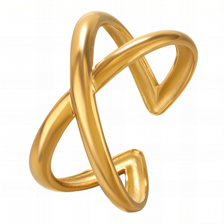 Inele Alexis Collection 18K Gold Plated - Inel Alexis Collection ALX89694 placat cu aur 18K