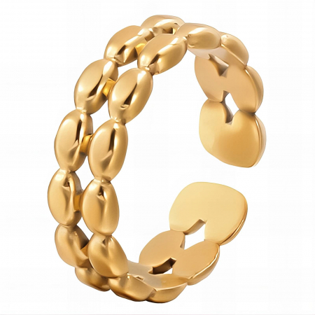 Inele Alexis Collection 18K Gold Plated - Inel Alexis Collection ALX89722 placat cu aur 18K