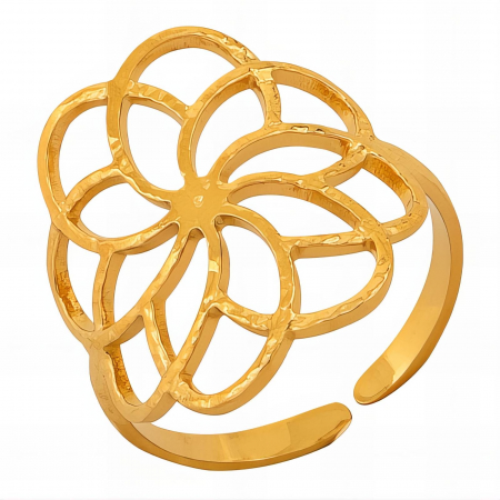 Inele Alexis Collection 18K Gold Plated - Inel Alexis Collection ALX89734 placat cu aur 18K