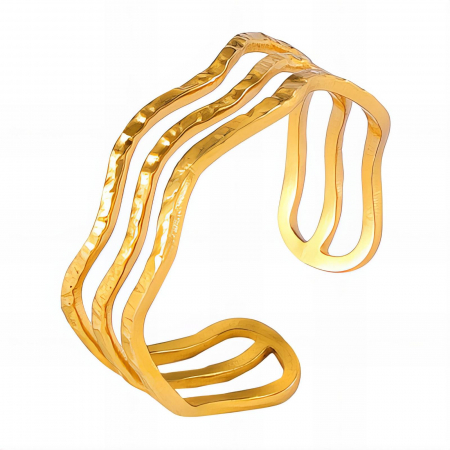 Inele Alexis Collection 18K Gold Plated - Inel Alexis Collection ALX89745 placat cu aur 18K