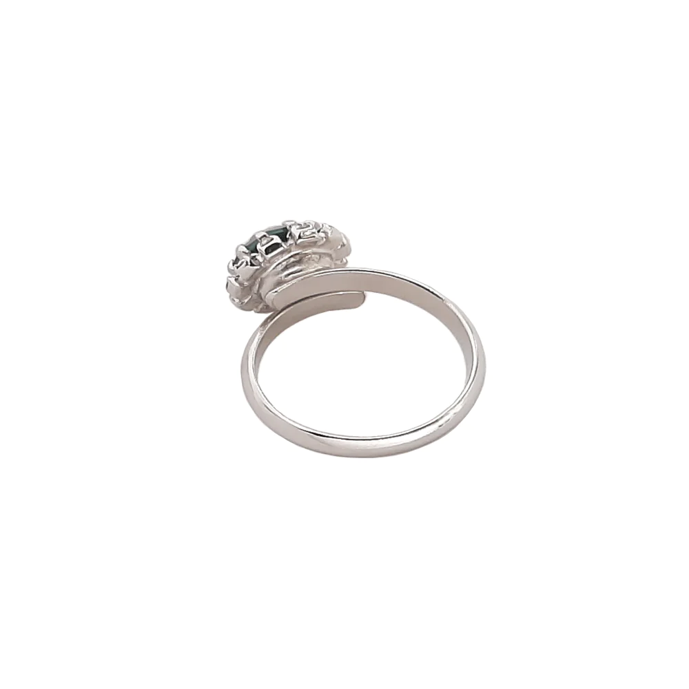 Inel cristale Swarovski 7040 Corinne Royal Green [1]