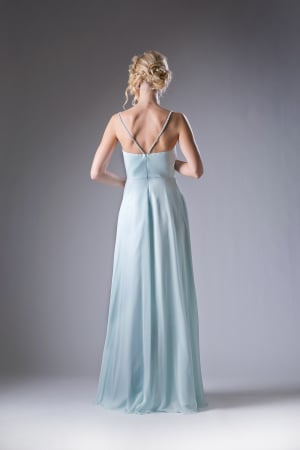 Rochie Ladivine 1010 blush de seara in clos din voal [1]