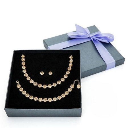 Seturi cadou cristale Swarovski - Set cadou cristale Swarovski Valery Golden Shadow