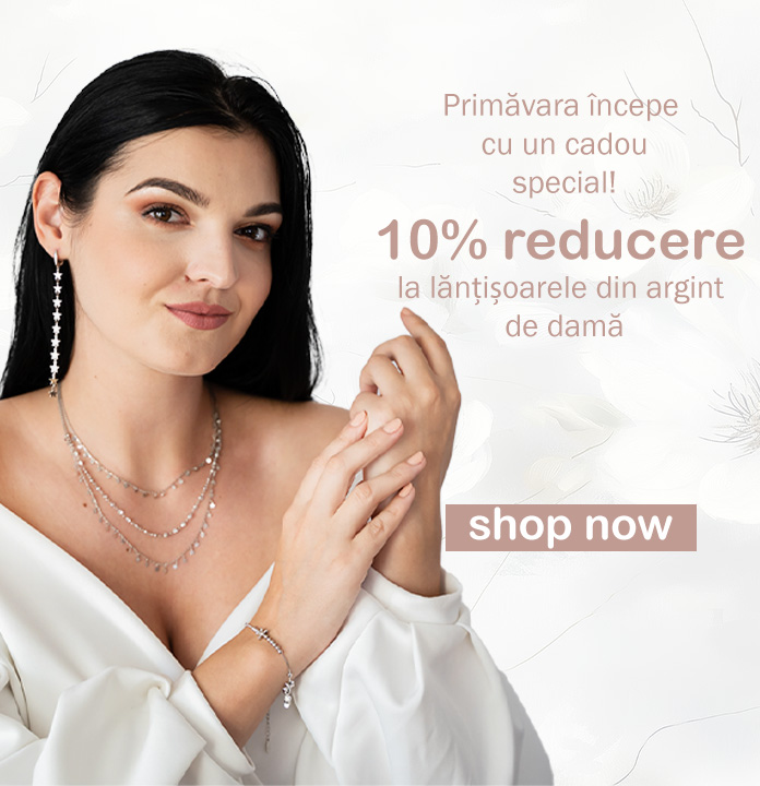 10% reducere lantisoare din argint de dama