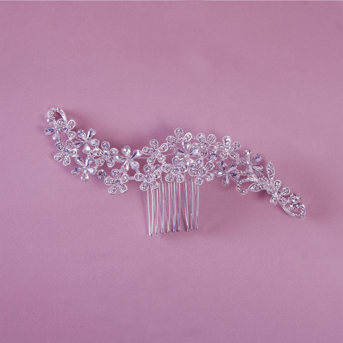 Accesoriu romantic pentru păr mireasă [2]