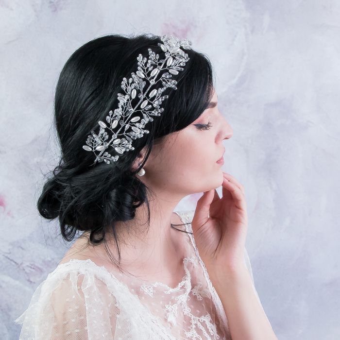 Accesoriu modelator cu perle și cristale [3]
