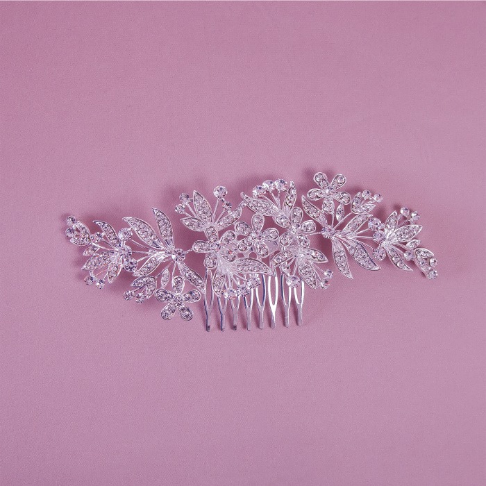 Accesoriu elegant pentru păr mireasă [2]