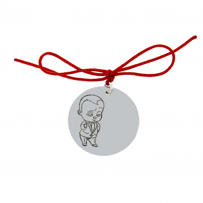 Bănuț moț/aniversar din argint personalizat [4]