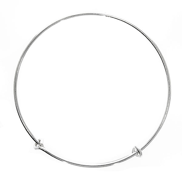 Brățară din argint, model fix, reglabil [3]