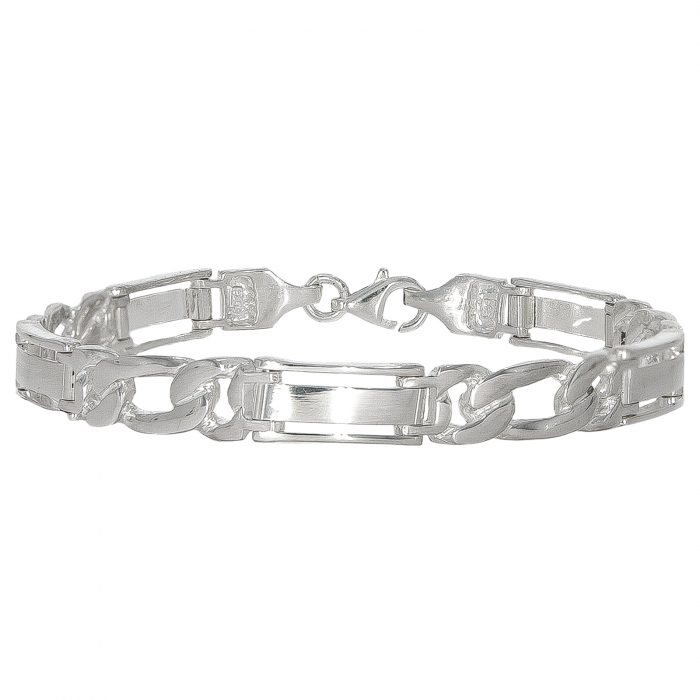 Brățară bărbătească din argint cu elemente mobile și zale [2]