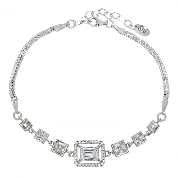 Bratara argint cu zirconii [2]