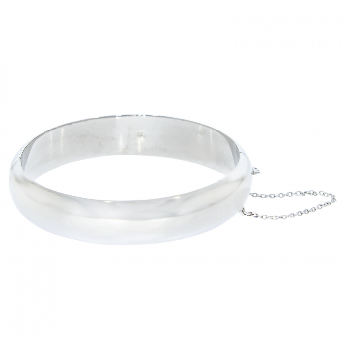 Bratara fixa din argint lucios [2]