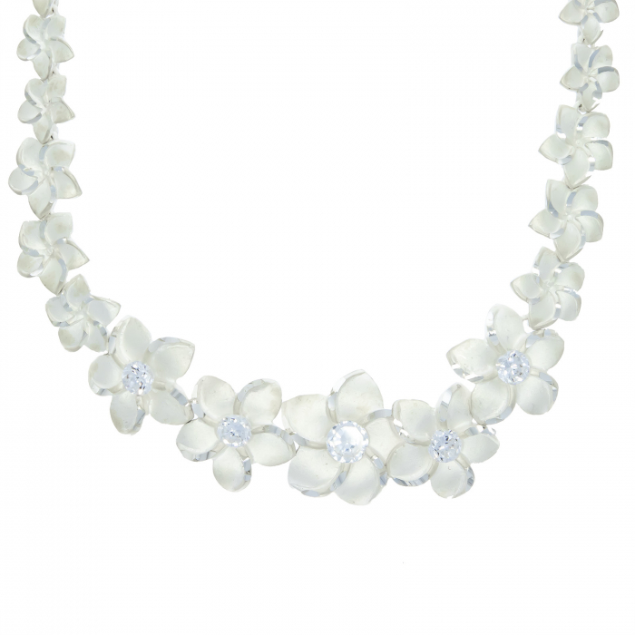 Colier din argint cu flori [2]