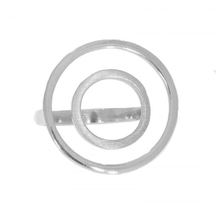 Inel din argint cu cercuri [2]