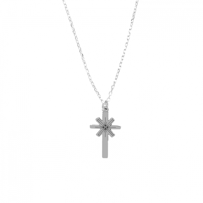 Lanț argint cu crucea Sfântului Andrei [1]
