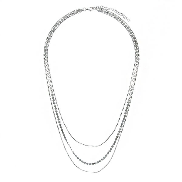 Colier argint multișir [3]