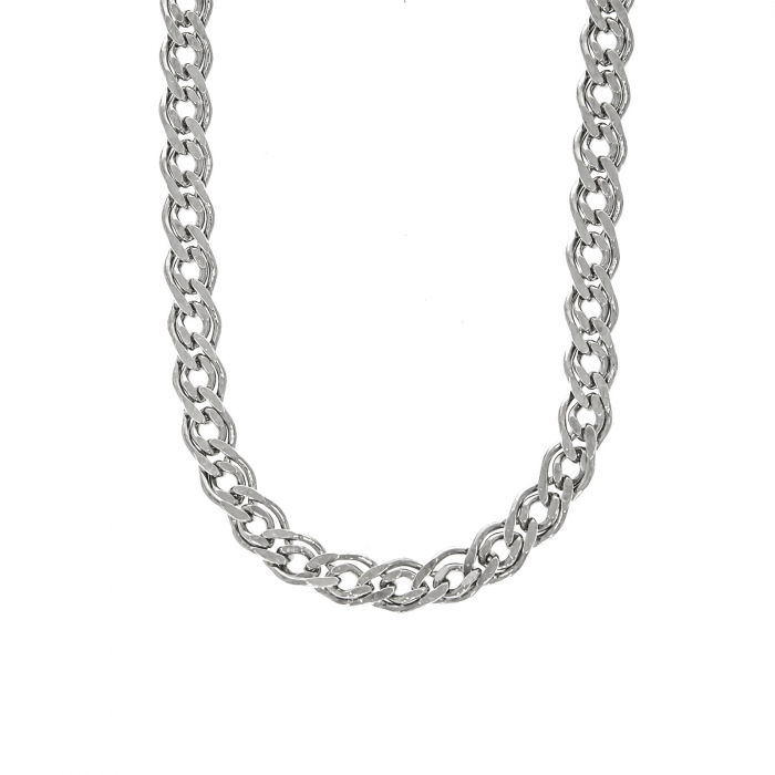 Lanț din argint pentru barbați, cu zale [3]