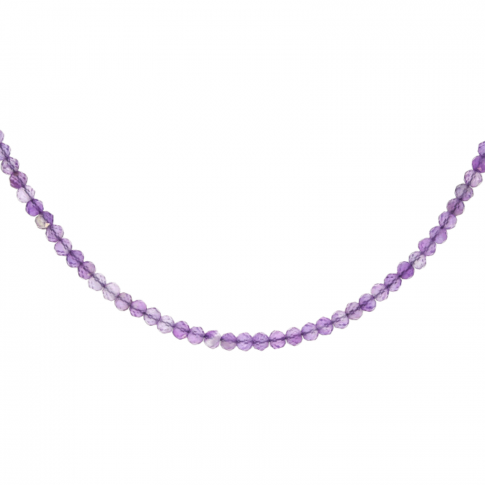 Lant din argint cu cristale violet [3]