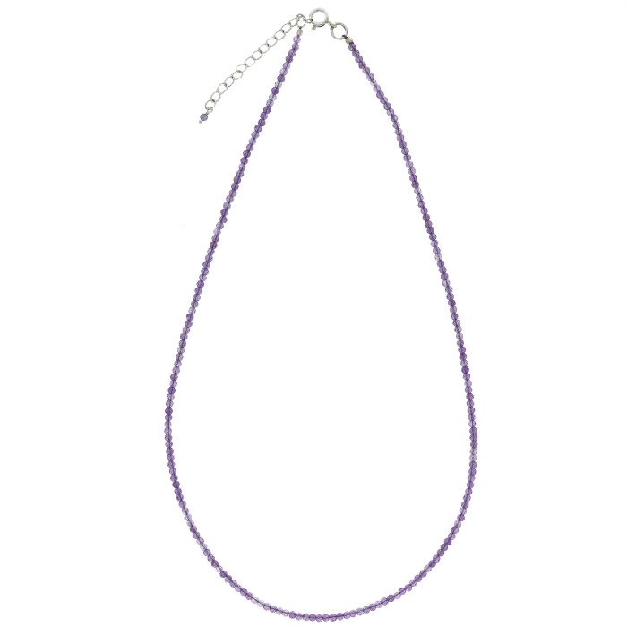 Lant din argint cu cristale violet [4]