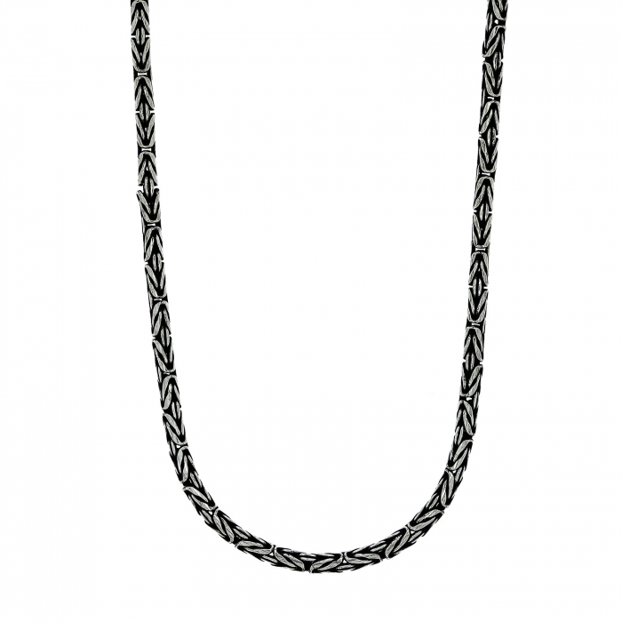 Lant argint cu zale impletite [4]