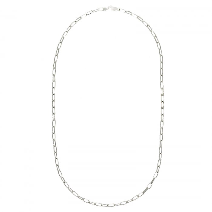 Lant argint cu zale impletite pentru barbati [4]