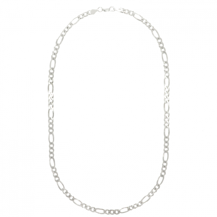 Lant argint cu zale impletite pentru barbati [4]