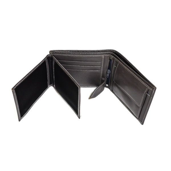 Portofel piele naturală gri-verzui [2]