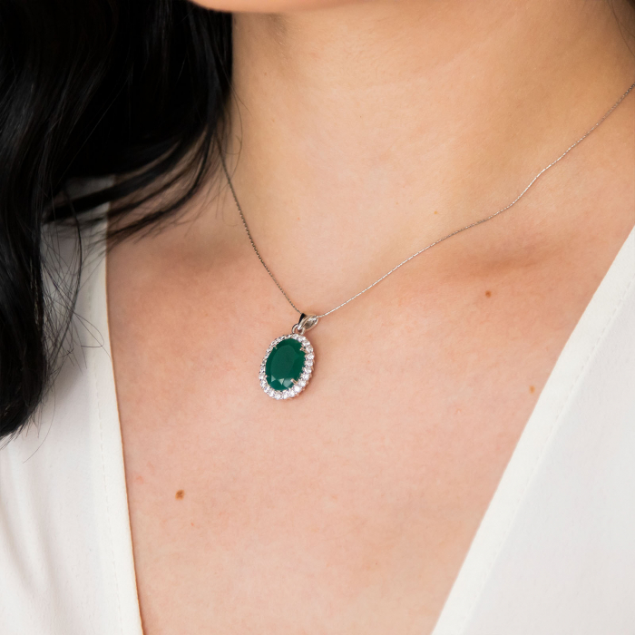 Set bijuterii cu cristale colorate [4]