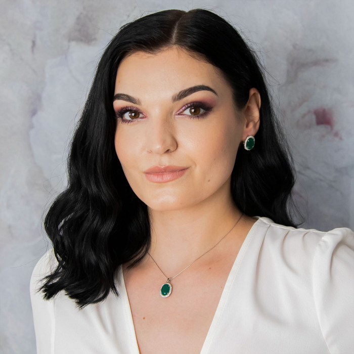 Set bijuterii cu cristale colorate [2]