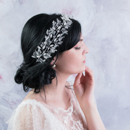 Accesoriu modelator cu perle și cristale [2]