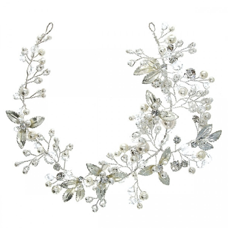Bridal Collection - Accesoriu de păr deosebit, floral, pentru mirese