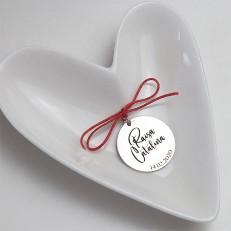 Bănuț moț/aniversar din argint personalizat [1]