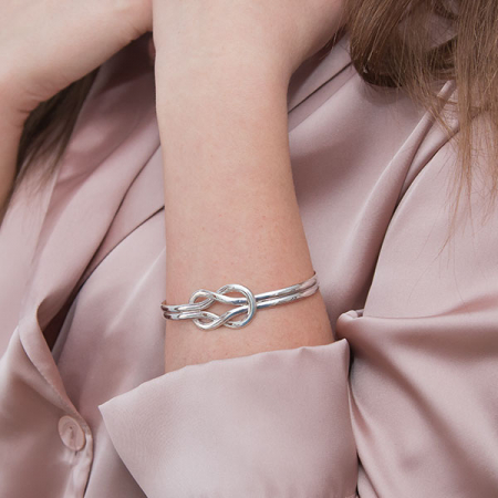 Brățară rigidă din argint 925 [3]