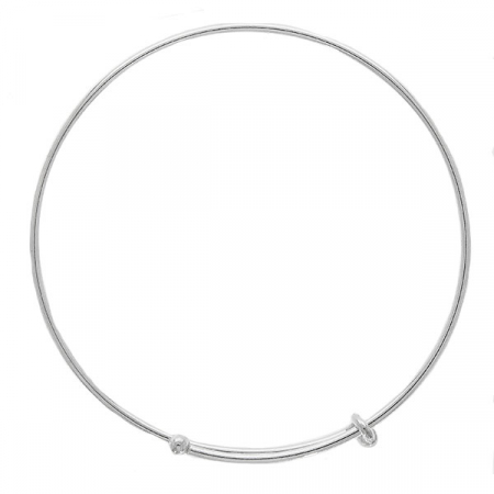 Bratara circulara reglabila din argint [2]
