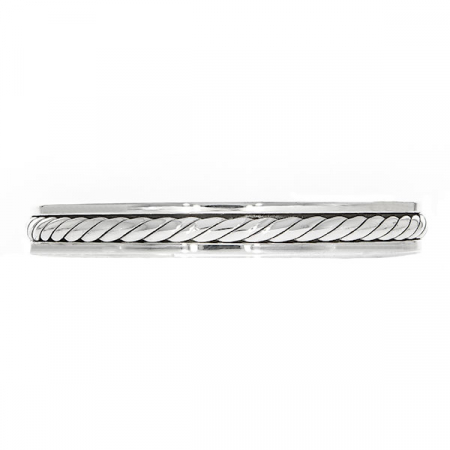 Brățară argint unisex semi-rigidă [2]