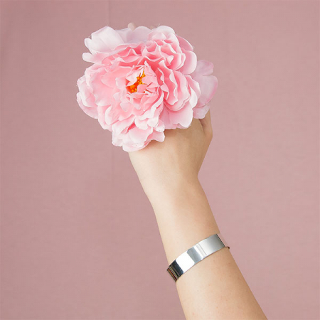 Bratara argint lata lucioasa [1]