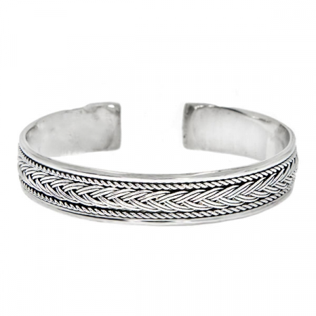 Bratara argint circulara model rasucit [2]