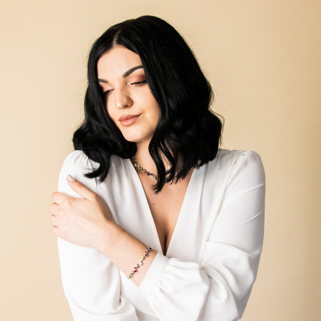 Bratara din argint multicolora cu zirconii [2]