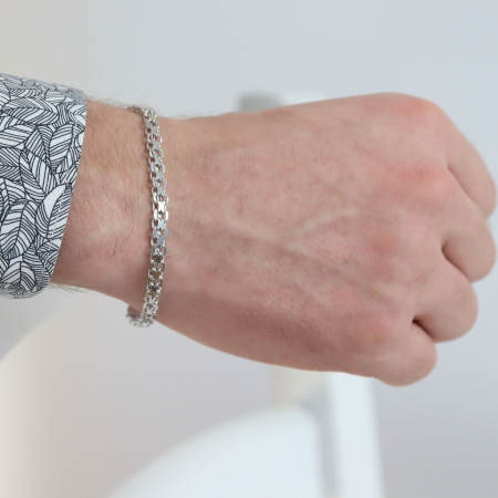 Bratara argint design modern [1]