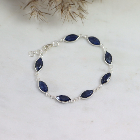 Bratara din argint cu Lapis Lazuli [2]