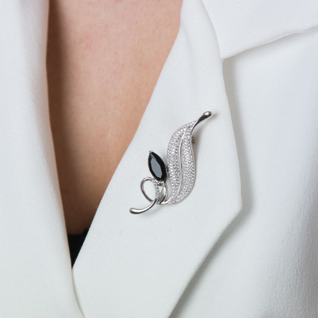 Broșă - pandantiv din argint 925 cu zirconiu [1]